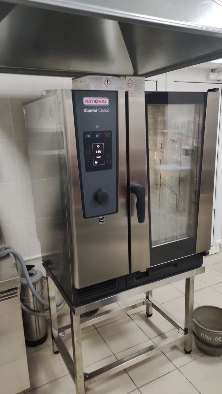 Установка и подключение Rational ICombi Classic